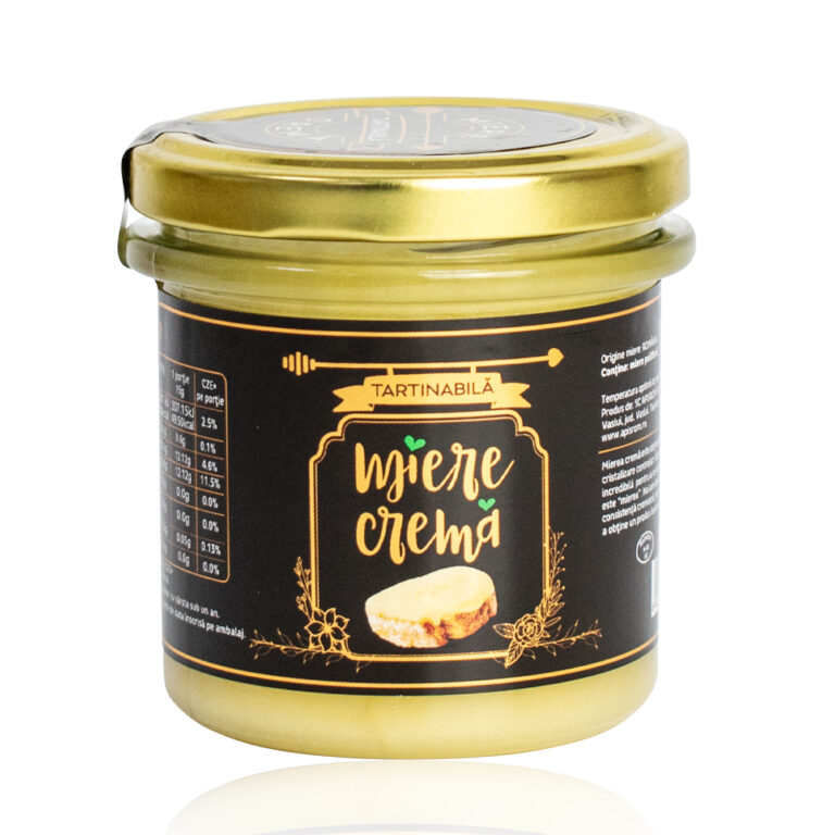 Creamed Honey 200g Apisrom ro creamed-honey-200g-apisrom-ro